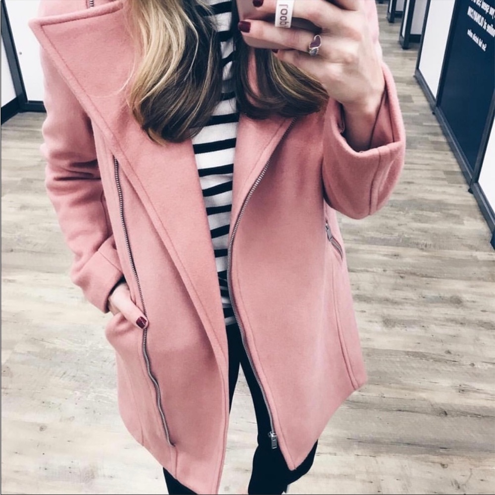 Pink old navy coat